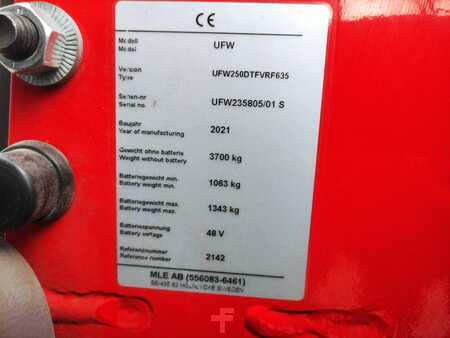 Carrelli retrattili 2021  Linde R25F (UFW250TFVRF635) (6)