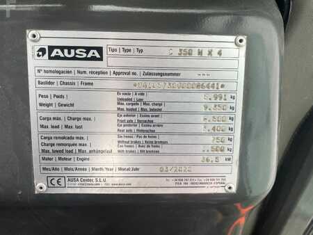 Geländestapler 2020  Ausa C350HX4 (5)