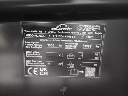 Dieselstapler 2026  Linde H50D-600-1204 **NEU** (7)