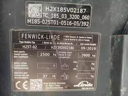 Carretilla elevadora GLP 2019  Linde H25T - 02/392 EVO (6)