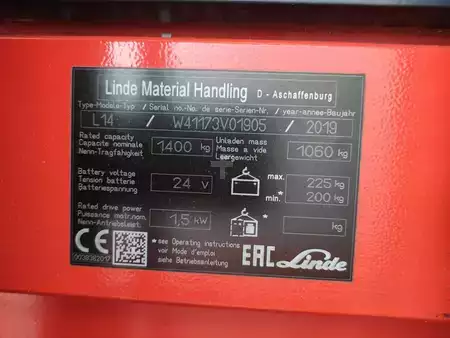 Gerbeurs 2019  Linde L14i / 1173 (5)