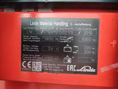 Gerbeurs 2019  Linde L14i / 1173 (5)