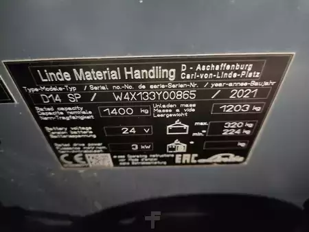 Pinontavaunu 2021  Linde D14SPi/133 (ohne Batterie, ohne Wiegesystem) (5)