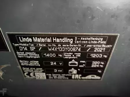 Pinontavaunu 2021  Linde D14SPi/133 (ohne Batterie, ohne Wiegesystem) (5)