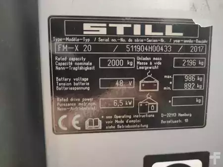 Carrelli retrattili 2017  Still FM-X20 (6)
