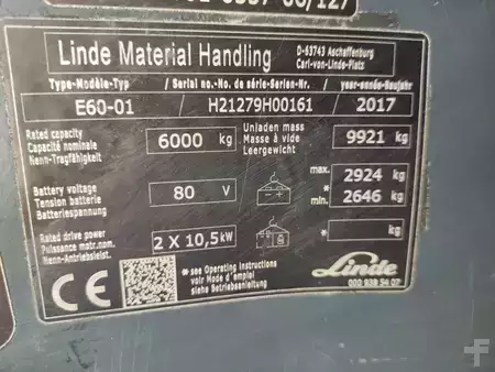 Elektromos 4 kerekű 2017  Linde E60-01/1279 (7)