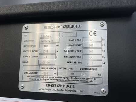 Eléctrica de 3 ruedas 2025  HC (Hangcha) CPDS10-XJ2-I (7)
