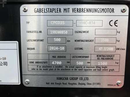 Terrenggående gaffeltruck 2024  HC (Hangcha) CPCD35-XW98C-RT4 (9)