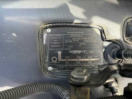 Carretilla elevadora GLP 2016  Unicarriers UG1D2A32LQ (DX32) (5)