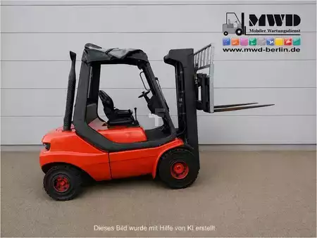Empilhador diesel 1992  Linde H30D (2)