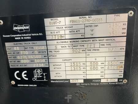 Doosan B18T-7