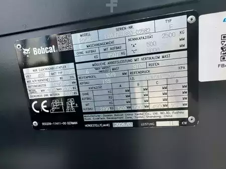 Elektro 4 Rad 2026  Bobcat B25NS (3)