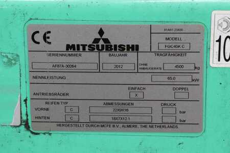 LPG heftrucks 2012  Mitsubishi FGC45KC (4)