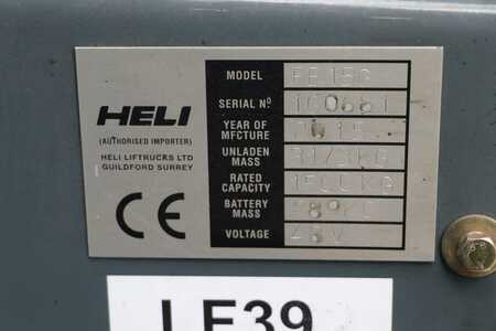 4-wiel elektrische heftrucks 2015  Heli FB15G (5)