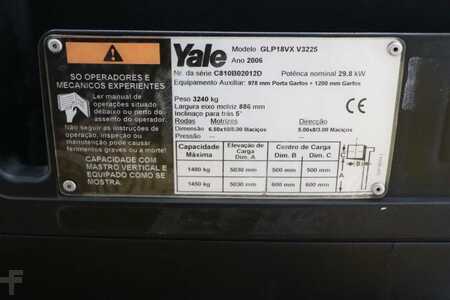 Treibgasstapler 2006  Yale GLP18VX (4)