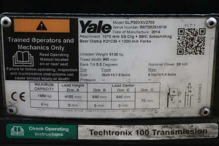 Treibgasstapler 2014  Yale GLP30VX (4)