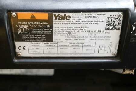 Elektromos 3 kerekű 2020  Yale ERP20VT (4)