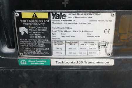 Wózki widłowe diesel 2014  Yale GDP35VX (4) 