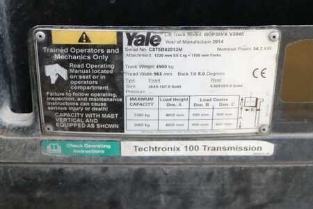 Diesel gaffeltruck 2014  Yale GDP35VX (4) 