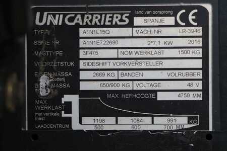 4-wiel elektrische heftrucks 2016  Unicarriers A1N1L15Q (4)