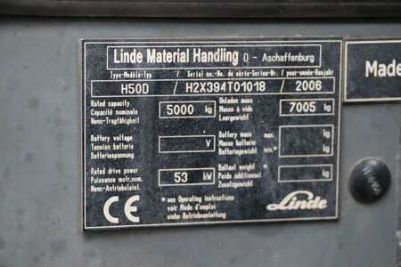 Diesel gaffeltruck 2006  Linde H50D (4) 