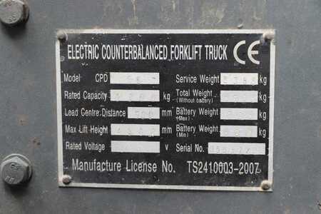 4-wiel elektrische heftrucks 2007  Baoli CPD 15 (2) 