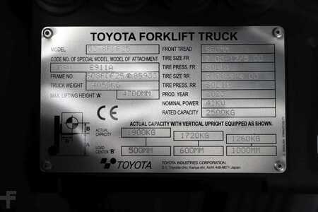 Diesel Forklifts 2023  Toyota 52-8FDF25 (4) 