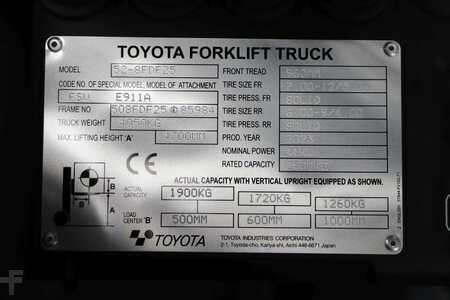 Dízel targoncák 2023  Toyota 52-8FDF25 (4)