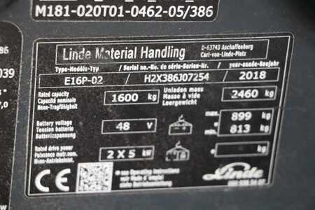 4-wiel elektrische heftrucks 2018  Linde E16P-02 (2) 