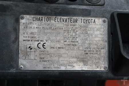 Chariot élévateur diesel 2005  Toyota 62-7FDF25 (4)