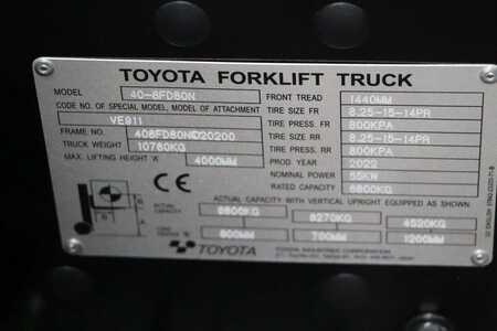 Dízel targoncák 2022  Toyota 40-8FD80N (4)