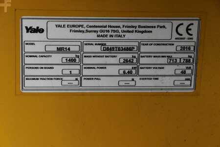 Reach Trucks 2016  Yale MR14 (4)