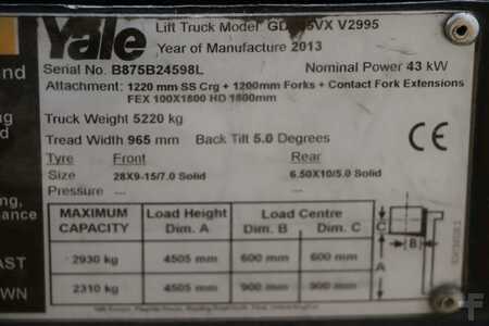 Diesel truck 2013  Yale GDP35VX (4)