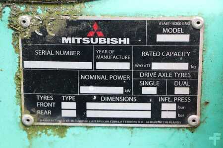 Gas gaffeltruck 2004  Mitsubishi FG25N (2)
