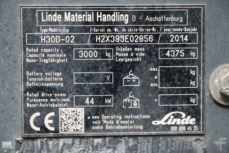Diesel gaffeltruck 2014  Linde H30D-02 (4)