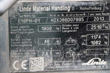 Elektromos 4 kerekű 2013  Linde E18PH-01 (2) 
