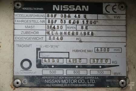 Treibgasstapler 2002  Nissan BGF03A45U (4)