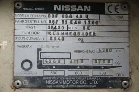 Gázüzemű targoncák 2002  Nissan BGF03A45U (4)