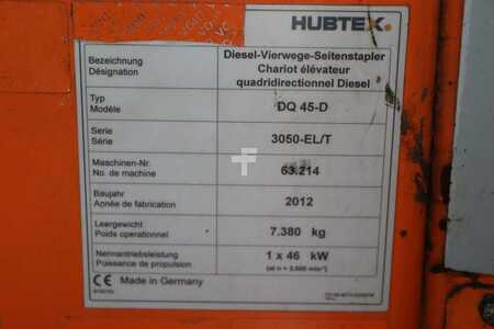 Empilhador Quatro caminhos 2012  Hubtex DQ45-D (5)