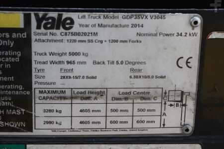 Carrello elevatore diesel 2014  Yale GDP35VX (4)