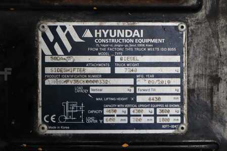 Diesel heftrucks 2019  Hyundai 50DA-9F (4)
