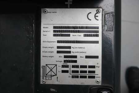 Eléctrica de 3 ruedas 2008  Komatsu XE15.3 (4)