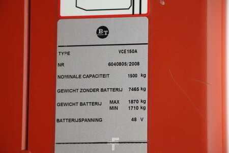 Verticale orderpickers 2008  BT VCE150A (7)