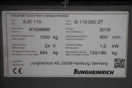 Hochhubwagen 2019  Jungheinrich EJC 110 (5)