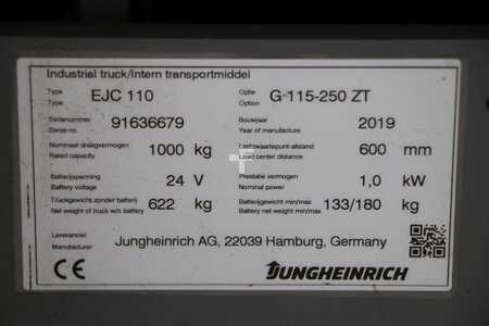 Hochhubwagen 2019  Jungheinrich EJC 110 (6)