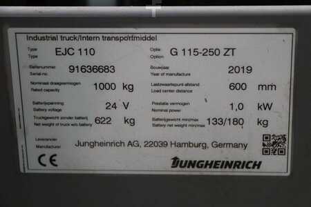 Hochhubwagen 2019  Jungheinrich EJC 110 (5)