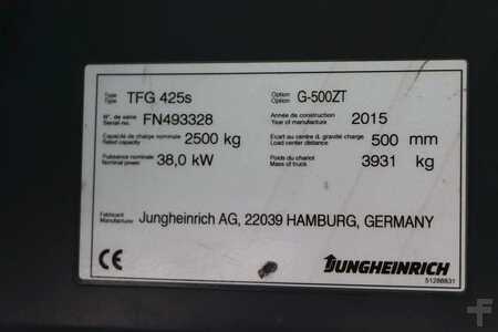 Gas gaffeltruck 2015  Jungheinrich TFG 425s (4)