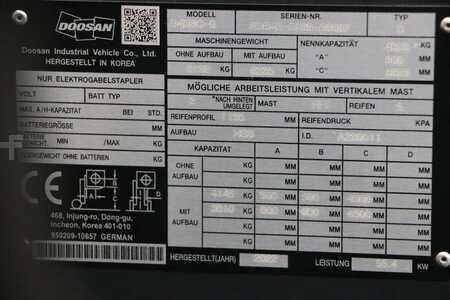 Chariots élévateurs diesel 2022  Doosan D45SC-9 (6)