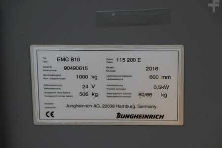 Ledstaplare gå 2016  Jungheinrich EMC B10 (5)