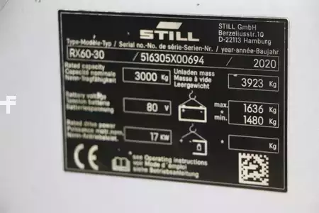 El truck - 4 hjulet 2020  Still RX60-30 (4)